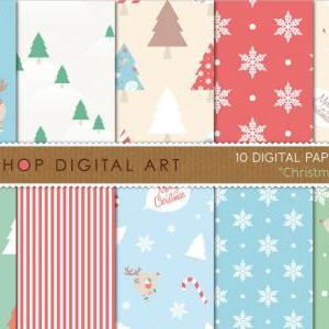 Digital Papers - Christmas