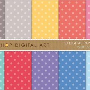 Digital Papers - Soft Dots